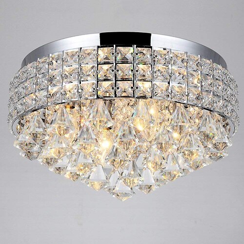 

40cm Island Design Ceiling Lights Metal Electroplated Modern 220-240V