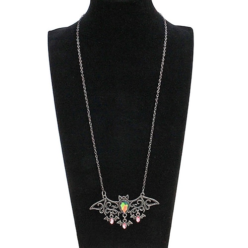 

Women's necklace Vintage Halloween Wings Necklaces