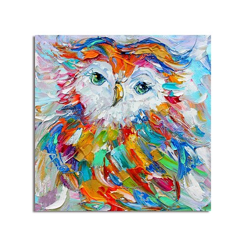 

Oil Painting Handmade Hand Painted Wall Art Abstract Animal Canvas Painting Home Decoration Decor Stretched Frame Ready to Hang