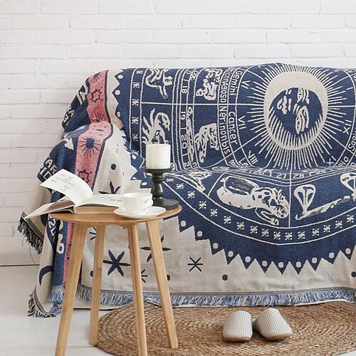 

Sofa Cover Sofa Blanket Boho Couch Cover Couch Protector Sofa Throw Cover Washable for Armchair/Loveseat/3 Seater/4 Seater/L Shape Sofa