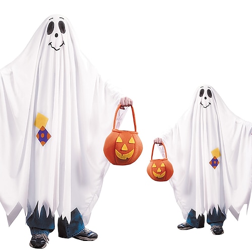 

Ghost Spirit Cloak Outfits Adults' Men's Cosplay Halloween Festival / Holiday Polyester White Men's Women's Easy Carnival Costumes / More Accessories / More Accessories