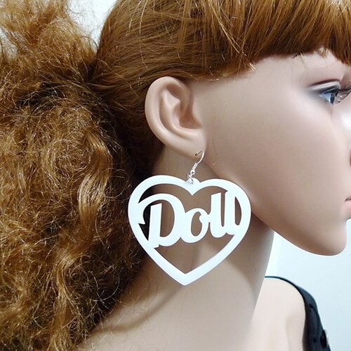 

Retro Vintage 1980s Masquerade Women's Costume Vintage Cosplay Party / Evening Earrings Halloween