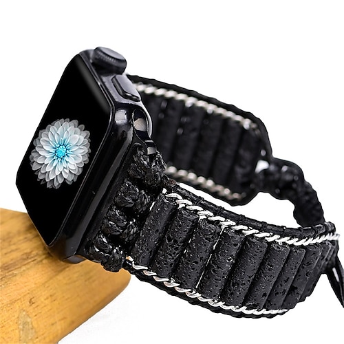 

1PC Smart Watch Band Compatible with Apple iWatch Apple Watch Ultra 49mm Series 8/7/6/5/4/3/2/1 / SE Handmade Braided Rope for iWatch Smartwatch Strap Wristband Fabric Handmade Adjustable Braided