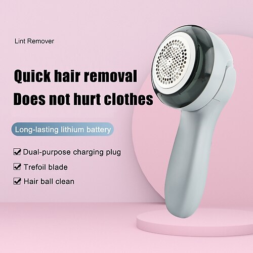 

Multifunctional USB Rechargeable Folding Rotation Lint Remover