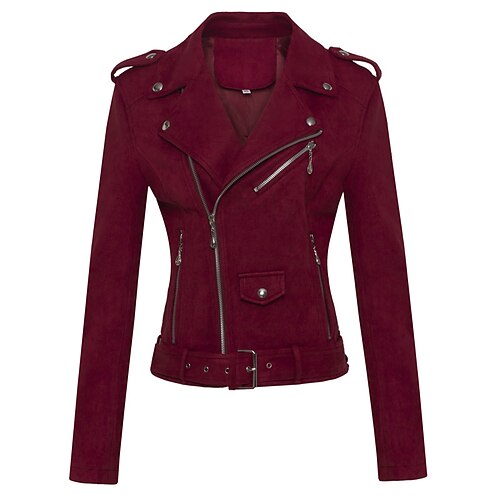 

Women's Casual Jacket Warm Breathable Outdoor Daily Wear Vacation Going out Zipper Pocket Zipper Turndown Active Sports Comfortable Street Style Solid Color Regular Fit Outerwear Long Sleeve Winter