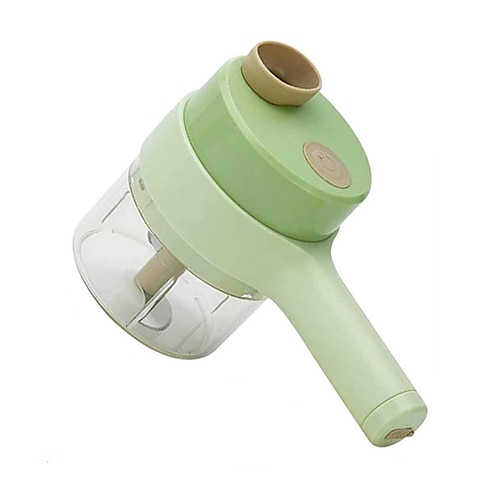 4 in 1 Handheld Electric Vegetable Cutter Set Mini Wireless