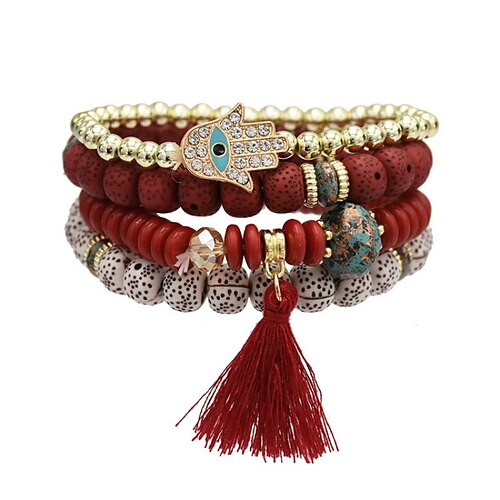 

Women's Bracelets Vintage Outdoor Multicolor Bracelets Bangles