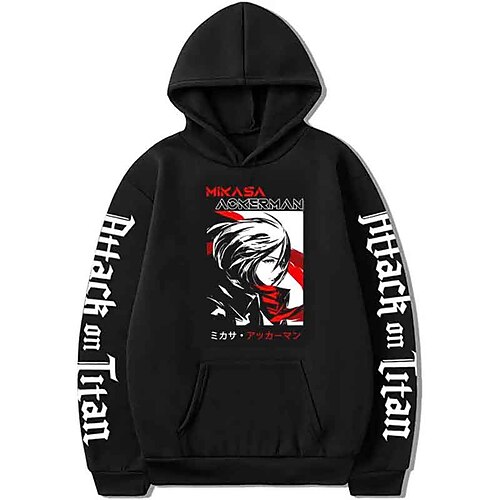 

Kids Boys Hoodie Anime Outdoor 3D Print Long Sleeve Pocket Active 3-13 Years Winter Black