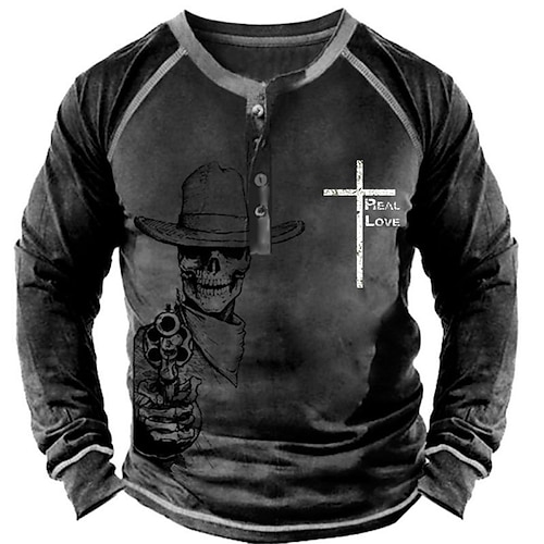 

Hombre Unisexo Sudadera Pull-over Sudadera con capucha y botones Negro Cuello Barco Cráneos Estampados Calavera Retazos Estampado Casual Diario Deportes Impresión 3D Design Casual Grande y alto