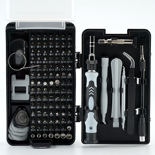 

115 In 1 Screwdriver Set Wholesale Watch Glasses Mobile Phone Disassembly And Maintenance Tools Chrome Vanadium Steel Screwdriver Set