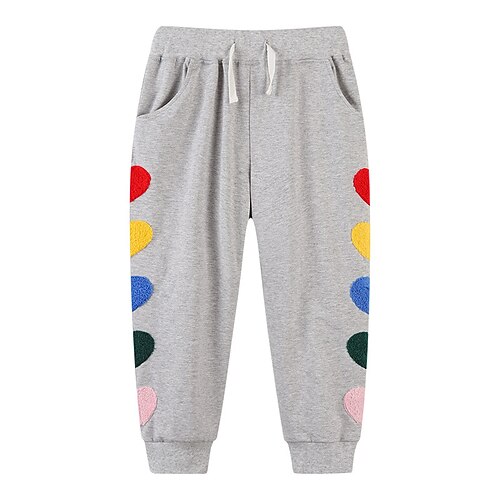 

Kids Boys Pants Rainbow Active Casual Cotton 2-8 Years Winter Gray