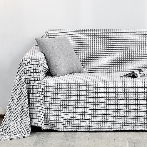 

Sofa Cover Sofa Blanket Plush Couch Cover Couch Protector Sofa Throw Cover Double-Sided Washable for Armchair/Loveseat/3 Seater/4 Seater/L Shape Sofa