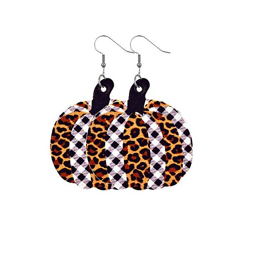 

Women's Earrings Active Halloween Leopard Earring