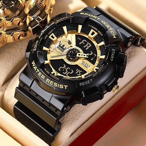 

New 1102 Oris Brand Watch Decoration Luminous Alarm Chronograph Calendar Step Count Week Display Electronic Men'S Watch