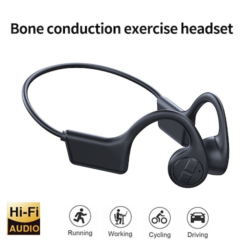 

X7 Bone Conduction Headphone Ear Hook Bluetooth5.0 Ergonomic Design Stereo Fast Charging for Apple Samsung Huawei Xiaomi MI Zumba Yoga Fitness Mobile Phone Travel Entertainment