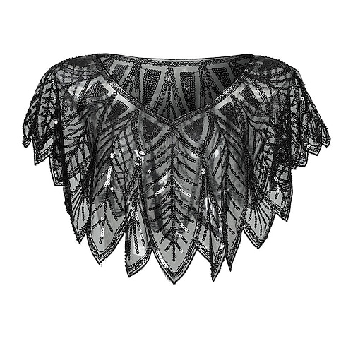 

Women's Women's Shawls Wraps Wedding Party Evening Party Gold Black Silver Scarf Stripe