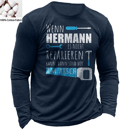 

Men's Unisex T shirt Tee Letter Crew Neck Green Navy Blue Gray Black Print Outdoor Street Long Sleeve Print Clothing Apparel Cotton Sports Designer Simple Casual