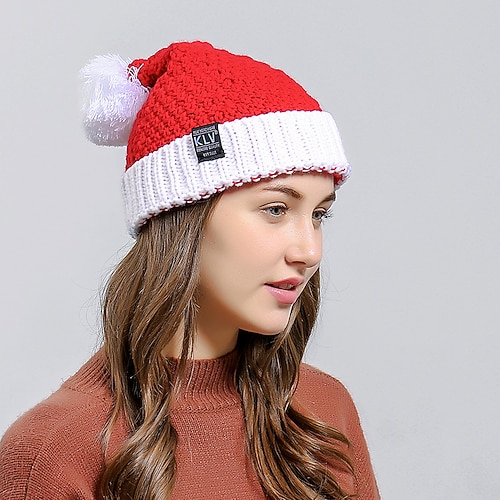 

Men's Women's Slouchy Beanie Hat Outdoor Home Daily Solid / Plain Color Knitting Casual Casual / Daily 1 pcs