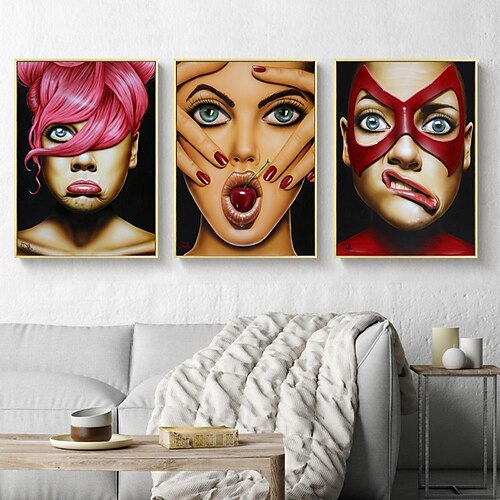 

bar ktv retro nostalgic funny wall decoration painting sexy personality abstract creative painting mural american painting