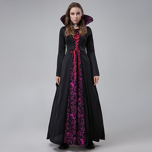 Vampire Dress Cosplay Costume Adults' Women's Dresses Performance Masquerade  Easy Halloween Costumes 2023 - US $40.99