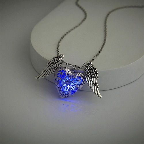 

Women's necklace Contemporary Halloween Heart Necklaces