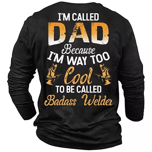 

Men's T shirt Tee Letter Graphic Prints Crew Neck Army Green Navy Blue Gray Black 3D Print Outdoor Street Long Sleeve Print Clothing Apparel Basic Sports Designer Casual