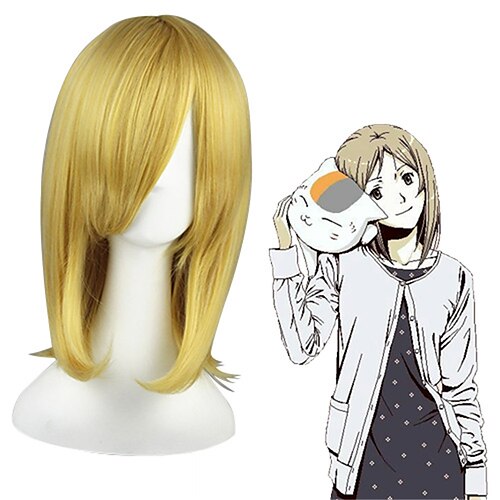 

Natsume Yuujinchou Taki Tohru Pale Gold Halloween Cosplay Party Wigs