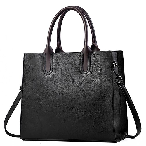 

British Retro Commuter Bag 2022 New Women's Bag Large-Capacity Portable Shoulder Messenger Bag Soft Leather Fashion Lady