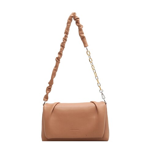 

Women's Leather Bag Shoulder Bag PU Leather Chain Solid Color Shopping Going out Green Black Purple Khaki