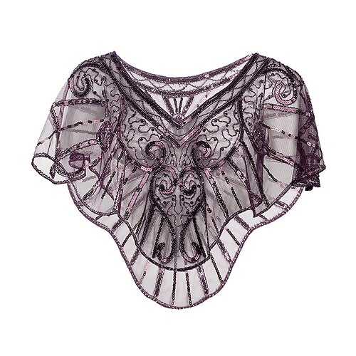 

Women's Women's Shawls Wraps Wedding Party Evening Party Purple Pink Scarf Color Block