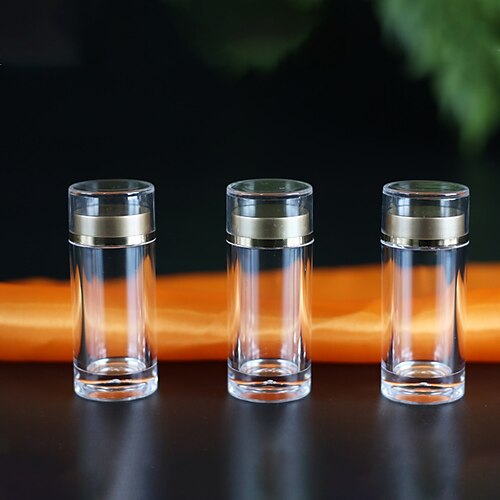 

18ml Refillable Transparent Medicine Bottle Empty Pill Case Storage Container