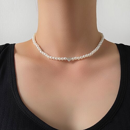 

1PC Necklace For Women's Wedding Sport Gift Alloy Classic Heart