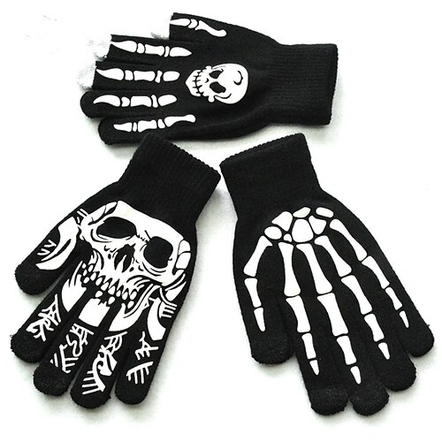 

Men's Women's Gloves Outdoor Daily Knit Cosplay Warm 1 Pair