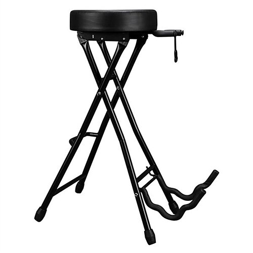 

Glarry Foldable Guitar Stand Playing Stool Stand Footstool