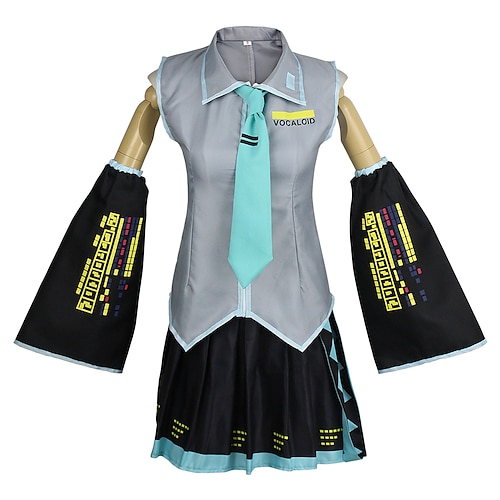 

Inspired by Cosplay Anime Cosplay Costumes Japanese Cosplay Suits Top Skirt Sleeves For Women's / Socks / Tie / Waist Belt / Socks / Tie