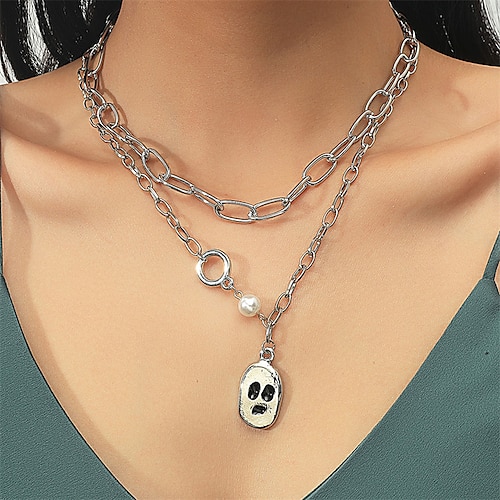 

Women's necklace Chic & Modern Halloween Geometry Necklaces