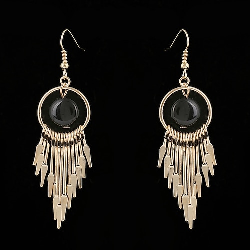 

1 Pair Hoop Earrings For Women's Birthday Street Gift Steel Drop Fashion