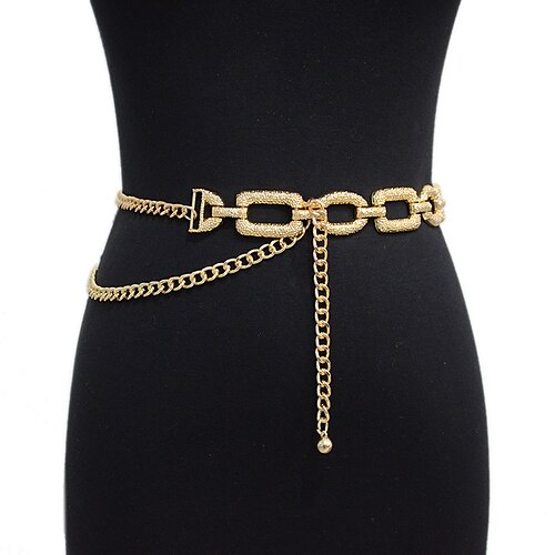 

Women's body chain Contemporary Street Pure Color Headwear