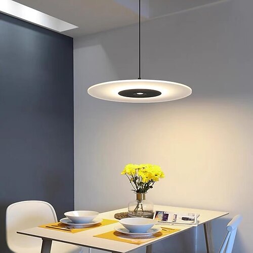 

40cm pendel lanterne design pendel lys metal malet finish moderne 220-240v