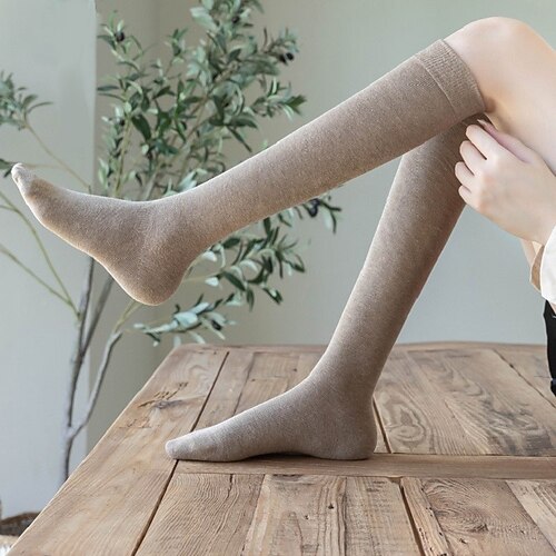 

Women's Stockings Cotton Basic Casual 1 Pair