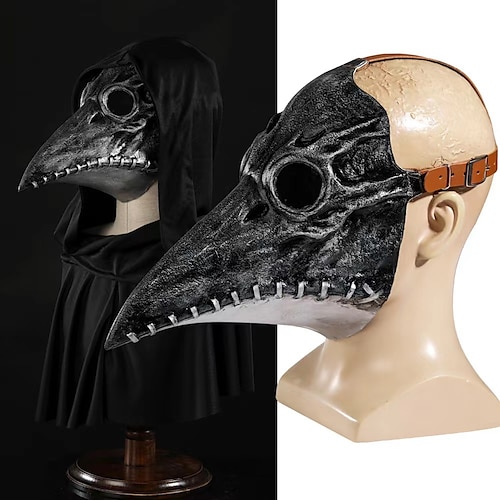 

Plague Doctor Retro Vintage Punk & Gothic Medieval 17th Century Mask Masquerade Men's Women's Costume Vintage Cosplay Party Mask Masquerade