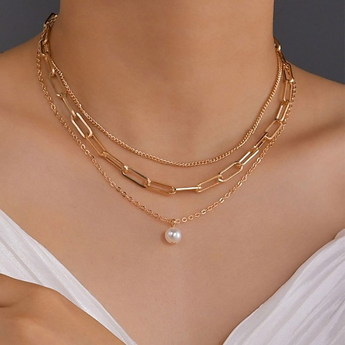 

1PC Necklace For Women's Wedding Sport Gift Alloy Classic Precious