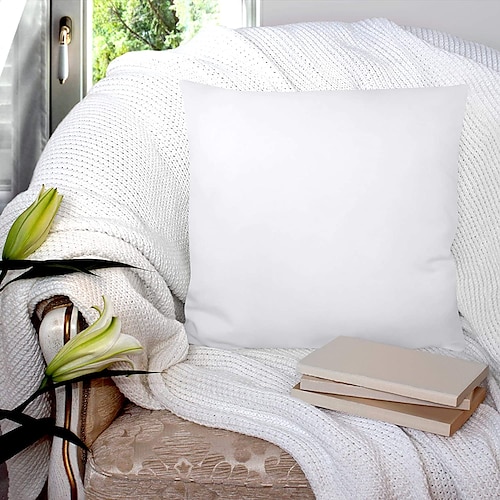 1pc Throw Pillow Insert Non Woven Pillow Stuffer Sham Decorative Cushion  Bed Couch Sofa for 45x45cm(18x18inch)/50x50cm(20x20inch) Pillow Cover 2023  - US $10.35