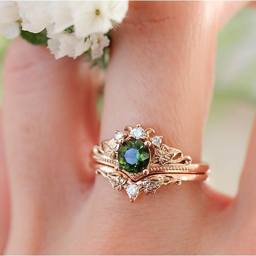 

Ring For Women's Formal Wedding Anniversary Copper Vintage Style Retro