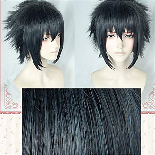 

Game Noctis Lucis Caelum Cosplay Wig Final Fantasy XV FF15 XV Anime Wigs s Hair Wig Cap