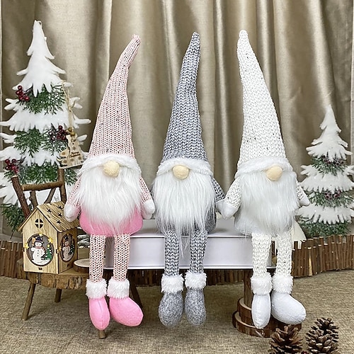 

3pcs Gnome Christmas Faceless Doll Merry Christmas Decorations For Home Cristmas Ornament Xmas Navidad Natal New Year 2023