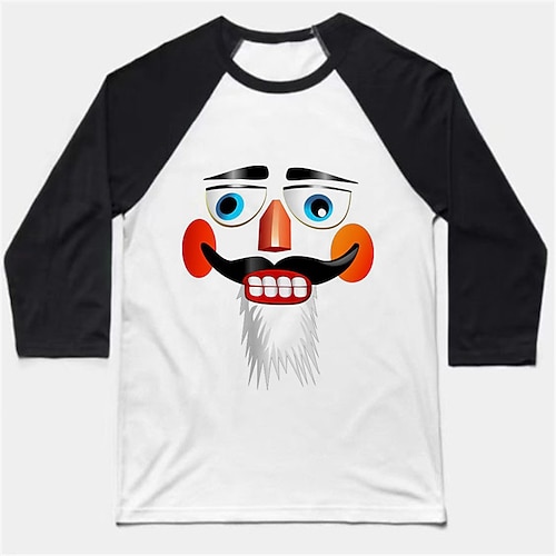 

Nutcracker Kids Boys T shirt Cartoon Outdoor 3D Print Long Sleeve Active 3-12 Years Winter Green Black Blue