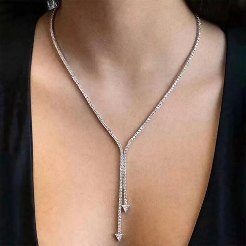 

Women's necklace Fashion Wedding Geometry Necklaces