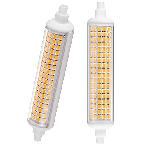 

2pcs Dimmable R7S LED Bulbs 13W J Type 118MM J118 Replace Halogen 100W 120W Floodlight Diode Spot Light AC 220V-240V