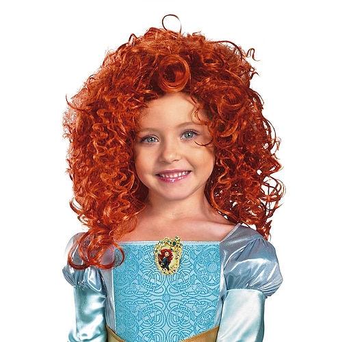 

disfraz disfraces valiente merida peluca halloween cosplay fiesta pelucas